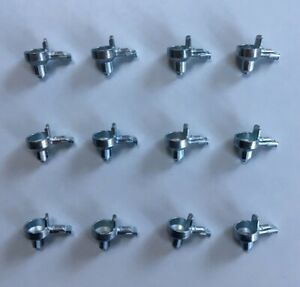 Pack of 12 IKEA Billy Extra Shelf Fixings / Pegs. New Style Part 131372