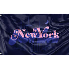New York Illustration Flag Unique Design, 3x5 Ft / 90x150 cm size EU Made