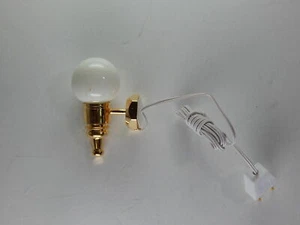 Heidi Ott #YL2025 Dollhouse Miniature Light 1:12 Scale Wall Lamp  - Picture 1 of 2