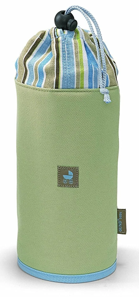 Bolsa de viaje aislada para biberón calentador enfriador soporte portátil azul Foto 1 de 1