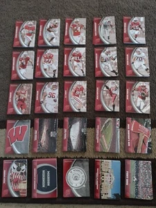 Tejidos de Wisconsin - 4 juegos completos de tarjetas Panini 2015 - Wilson, vatios, decocción + - Imagen 1 de 2