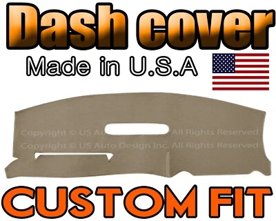 fits 1996-2000 CHRYSLER TOWN & COUNTRY  DASH COVER MAT DASHBOARD PAD /  BEIGE  - Image 1 of 4