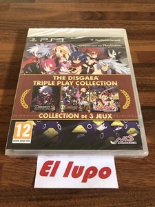 THE DISGAEA TRIPLE PLAY COLLECTION PS3 SONY NEUF SOUS BLISTER VF - Imagen 1 de 2