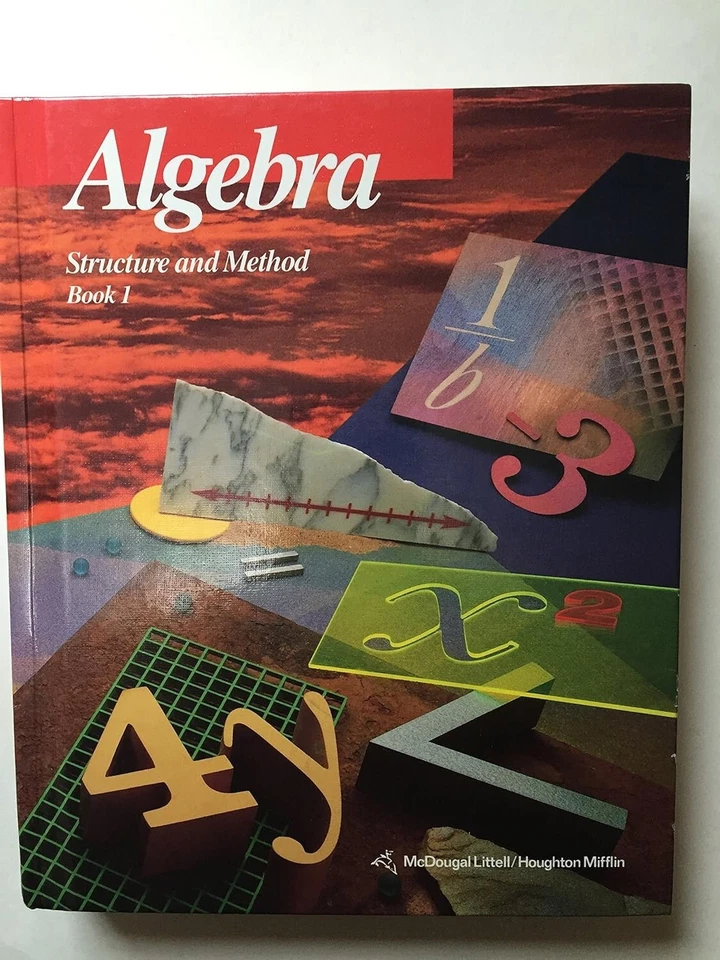 Algebra Structure and Method Book 1  by Brown - Image 1 of 1