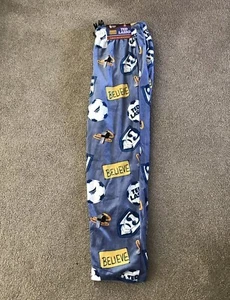 Ted Lasso Happy Boxer Believe Mens Medium Fleece Pajama Lounge Sleep Pant Soccer - Picture 1 of 5