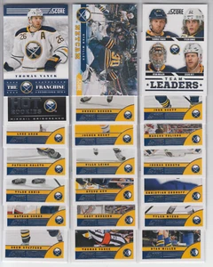 13/14 Score Buffalo Sabres Team Set w/RC + Inserts (21 Cards) Grigorenko RC + - Bild 1 von 1
