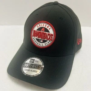 New Era Arizona Diamondbacks Game Day 39THIRTY Stretch Flex Hat Cap Black L/XL - Picture 1 of 6