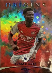 2021-22 Panini Chronicles Bukayo Saka Origins Purple Astro #81 - Picture 1 of 2