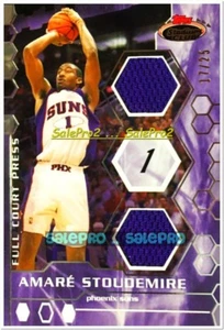MAGLIA DOPPIA PARTITA TOPPS STADIUM CLUB 2007 AMARE STOUDEMIRE NBA PHOENIX SUNS /25 - Foto 1 di 2