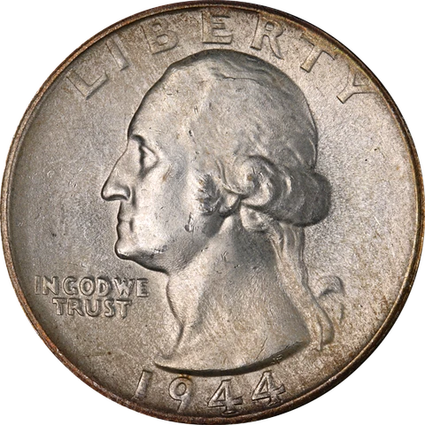 1944-S Washington Quarter Great Deals From The Executive Coin Company Cover