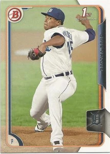 Jose Valdez Detroit Tigers 2015 Bowman Prospects - Imagen 1 de 2