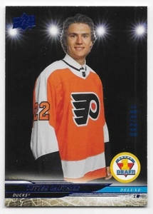 24/25 UPPER DECK EXTENDED 1st RD PICKS DELUXE PARALLEL Cutter Gauthier #104/250 - Picture 1 of 1