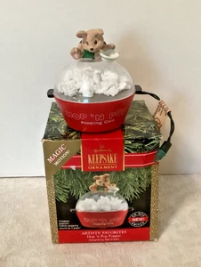 Hallmark Keepsake Hop N Pop Popper Magic Motion Weihnachtsschmuck in Box 1990. - Bild 1 von 4