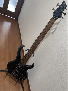 Ibanez BTB475 Black Metallic Color Fretless Safe Packing! - Picture 1 of 4
