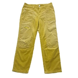 Pilcro The Wanderer Pants Anthropologie Corduroy Pants Women’s Size 31 Yellow - Picture 1 of 10