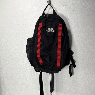 Mochila THE NORTH FACE Roja Negra Viaje Senderismo Escuela Trabajo Foto 1 de 4