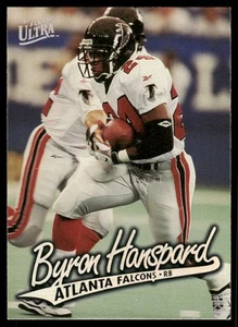 1997 Ultra #214 Byron Hanspard Atlanta Falcons Football Karte - Bild 1 von 2