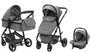 Kombikinderwagen Stockholm Trio-Set inkl. i-Size Babyschale +Tasche +Fußsack - Bild 1 von 13