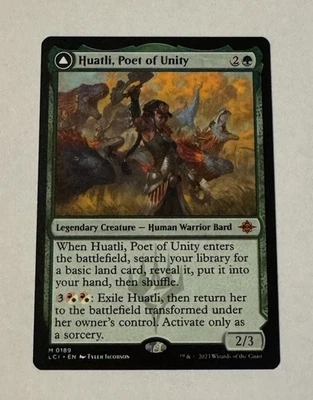 MTG Huatli, Poet of Unity - The Lost Caverns of Ixalan LP - Image 1 of 2