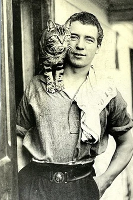 Shackleton Antarctic Expedition Art Exhibit Announcement Card 1999 - Mrs. Chippy - Image 1 of 4