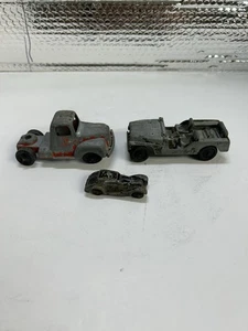 Vintage Tooties Spielzeug Druckguss Fahrzeug für Ersatzteile Konvolut - Bild 1 von 16