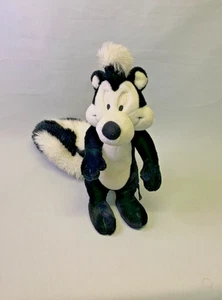 Vintage Pepe Le Pew großes 16 Zoll biegsames bewegliches Plüschtier - Bild 1 von 7