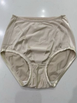 VINTAGE Vanity Fair Shapewear Panties Shaper Satiny Sheen Soft Flesh Tone Size L - Image 1 of 4