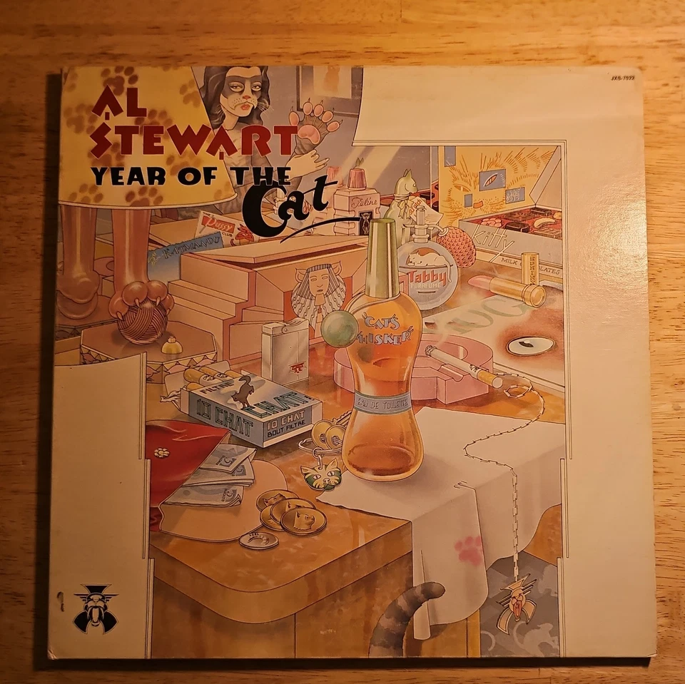 Al Stewart - Year of the Cat - 1976 Janus Records JXS-7022 -Vintage Vinyl LP VG+ Foto 1 de 4