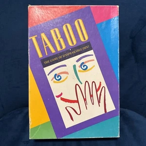 Vintage 1989 TABOO By Milton Bradley Board Game - Picture 1 of 6