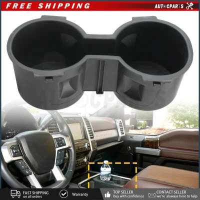 For Ford F250 F350 F450 F550 Super Duty 2017-2022 1Pc Center Console Cup Holder - Image 1 of 4