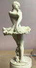 Vintage Beautiful Ballerina Sculpture Table Top Art Made in Italy