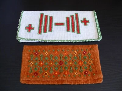 Pochette en lin pour ranger serviette de table Vendue à l'unité au choix - Photo 1/4