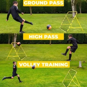 Football / Soccer Professional Rebound Net & Goal Training Equipment Practice UK - Picture 1 of 6