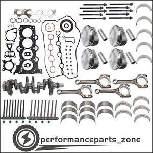 Fit Hyundai 1.6L G4FD Engine Rebuild Overhaul Kit w/Crankshaft & Connecting Rod - Picture 1 of 22