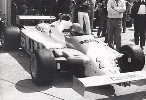 x3 MARLBORO TEAM ALFA ROMEO 179 F1 1981 BRUNO GIACOMELLI FOTOGRAFÍA ORIGINAL S - Imagen 1 de 4
