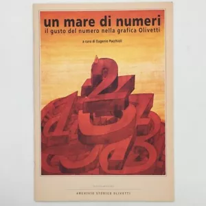 Folleto "un mar de números el sabor del número en gráficos olivetti" 1999 - Imagen 1 de 2
