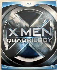 Blu Ray Quadrilogy 4 Film X-men Cofanetto Marvel - Foto 1 di 1