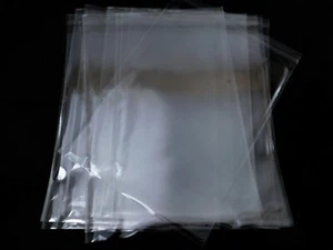 50 bolsas de auto-sellado transparentes 8x10 resistentes al agua peso ligero almacenamiento de embalaje operativo - Imagen 1 de 4