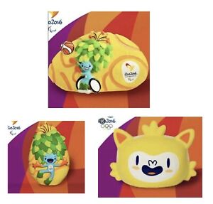 Brazil Rio 2016 Olympic/Paralympic  Mascot  Vinicius/ Tom  Piggy Bank 