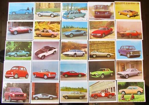 (25) 25x Auto Flash cox Americana Sammelbilder International Italiener - Bild 1 von 11