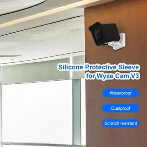 2pcs Waterproof Case for Wyze Cam V3 Security Camera Protective Cover Skin - Picture 1 of 13