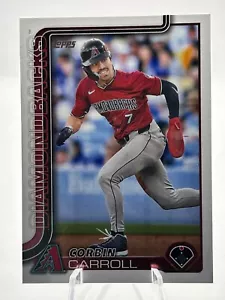 CORBIN CARROLL 2025 TOPPS BASE ARIZONA DIAMONDBACKS #78 C - Bild 1 von 2