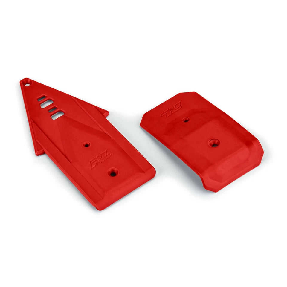 Pro-Line PRO639507 Bash Armor F/R Skid Plates Red for ARRMA 3S Vehicles - Image 1 of 4
