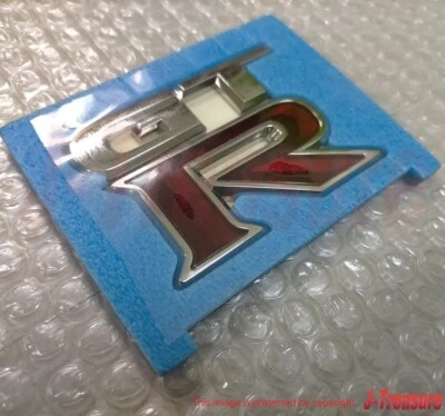 NISSAN GT-R R35 2009-2023 Genuine "GTR" Trunk Lid Emblem 84894-JF60B OEM - Image 1 of 4