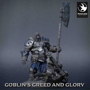 Ogre Macellaio B6 - Goblins Greed And Glory Rescale Miniatures - 28mm Tabletop - Bild 1 von 5