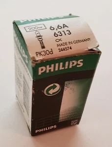 Philips Airfield Lamp 6313 200w Halogen PK30d Male 6.6A - Picture 1 of 4