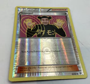 Imakuni 63/83 REVERSE HOLO Pokemon Xy Generations Card TCG 2016 - Foto 1 di 6