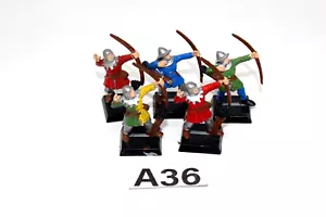 Warhammer Bretonnia Peasent Bowmen A36 - Picture 1 of 1