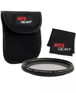 Ritz Gear - 55mm Premium HD MC Fader ND Filter With SCHOTT OPTICAL GLASS - Picture 1 of 2