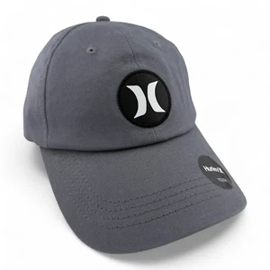 Hurley Brand Icon Logo Grey Child Youth Adjustable Baseball Cap Dad Hat - Picture 1 of 6
